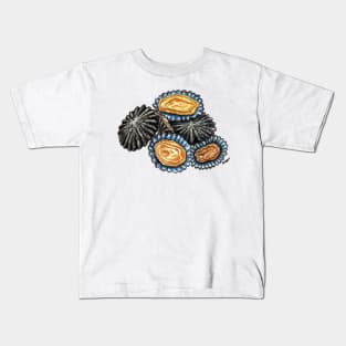 Patella Spanish lapas Shells Sea food Kids T-Shirt